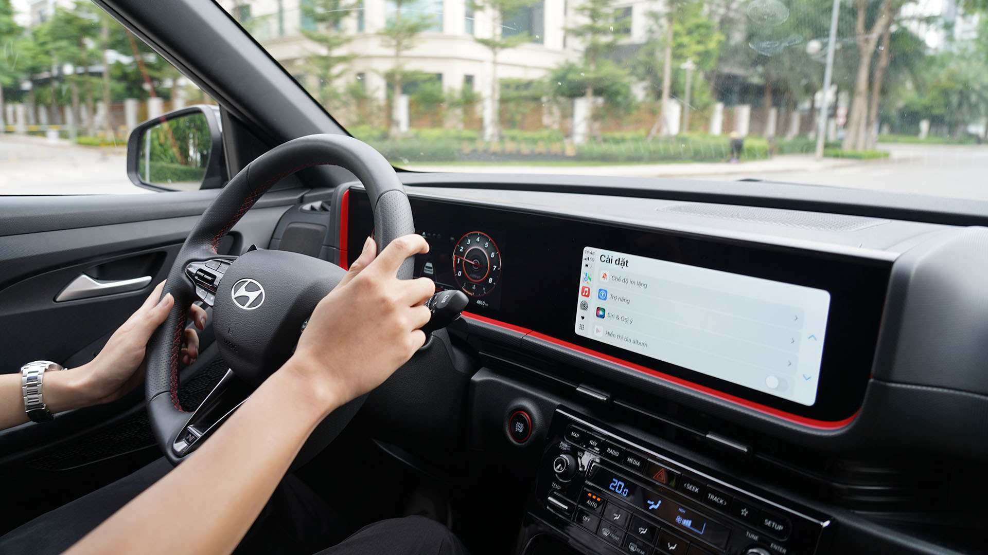 Vô lăng biến thiên trên New Creta cho cảm giác lái tốt hơn phiên bản trước​