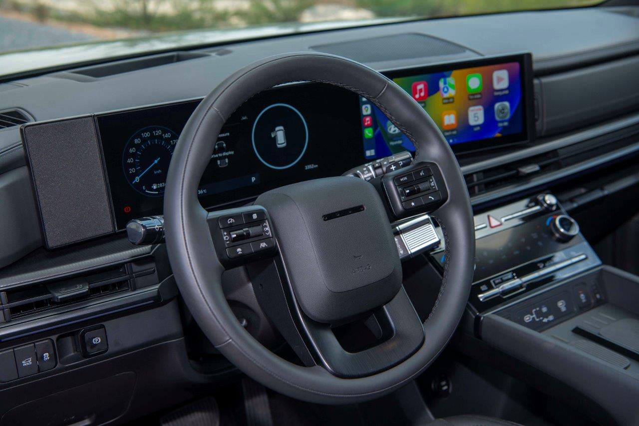 Nội thất Hyundai Santa Fe