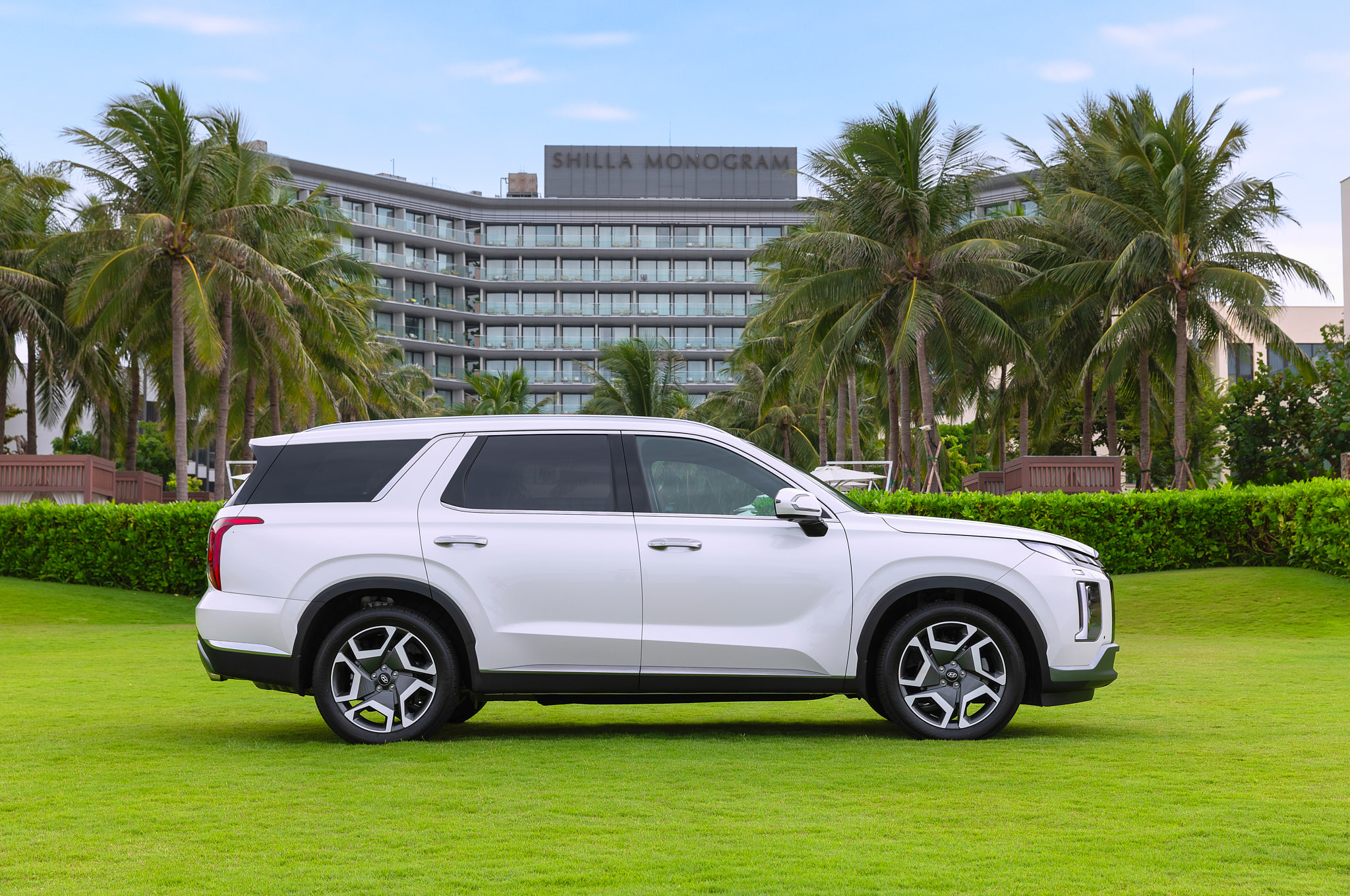 Đánh giá Hyundai Palisade 2025: SUV 7 chỗ cao cấp, rộng rãi và nhiều tiện nghi 3 Mặt bên Hyundai Palisade