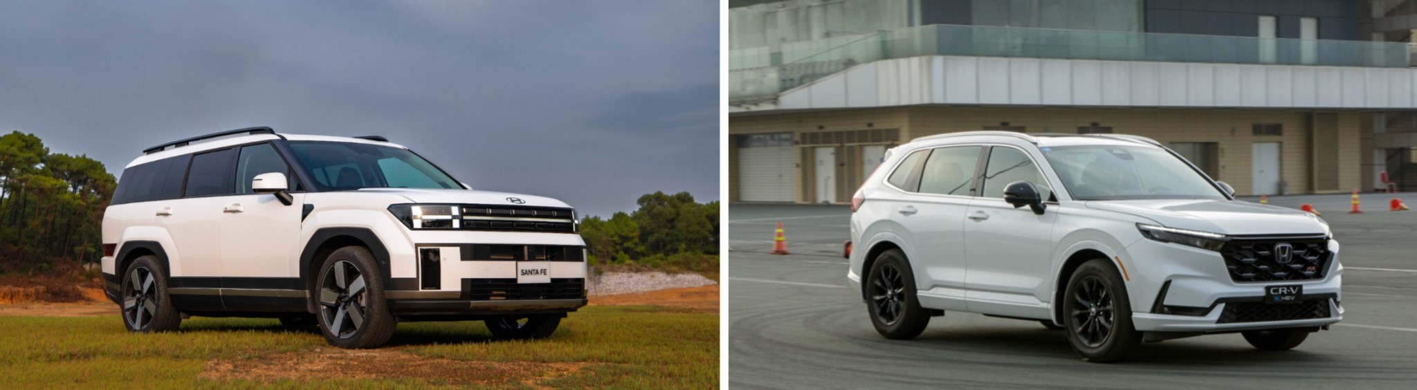 Santa Fe đang có mức giá chỉ ngang Honda CR-V
