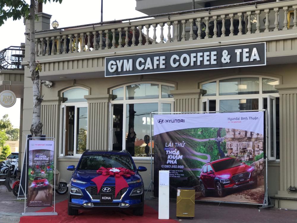 Trưng bày và giới thiệu Hyundai Kona tại Gym Cafe - Phan Thiết 