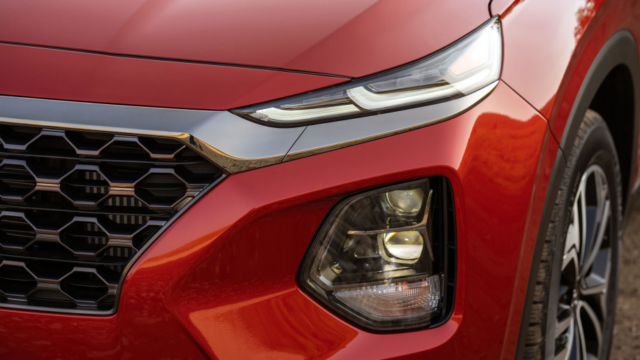 Hyundai Santa Fe 2020 - Đèn xe