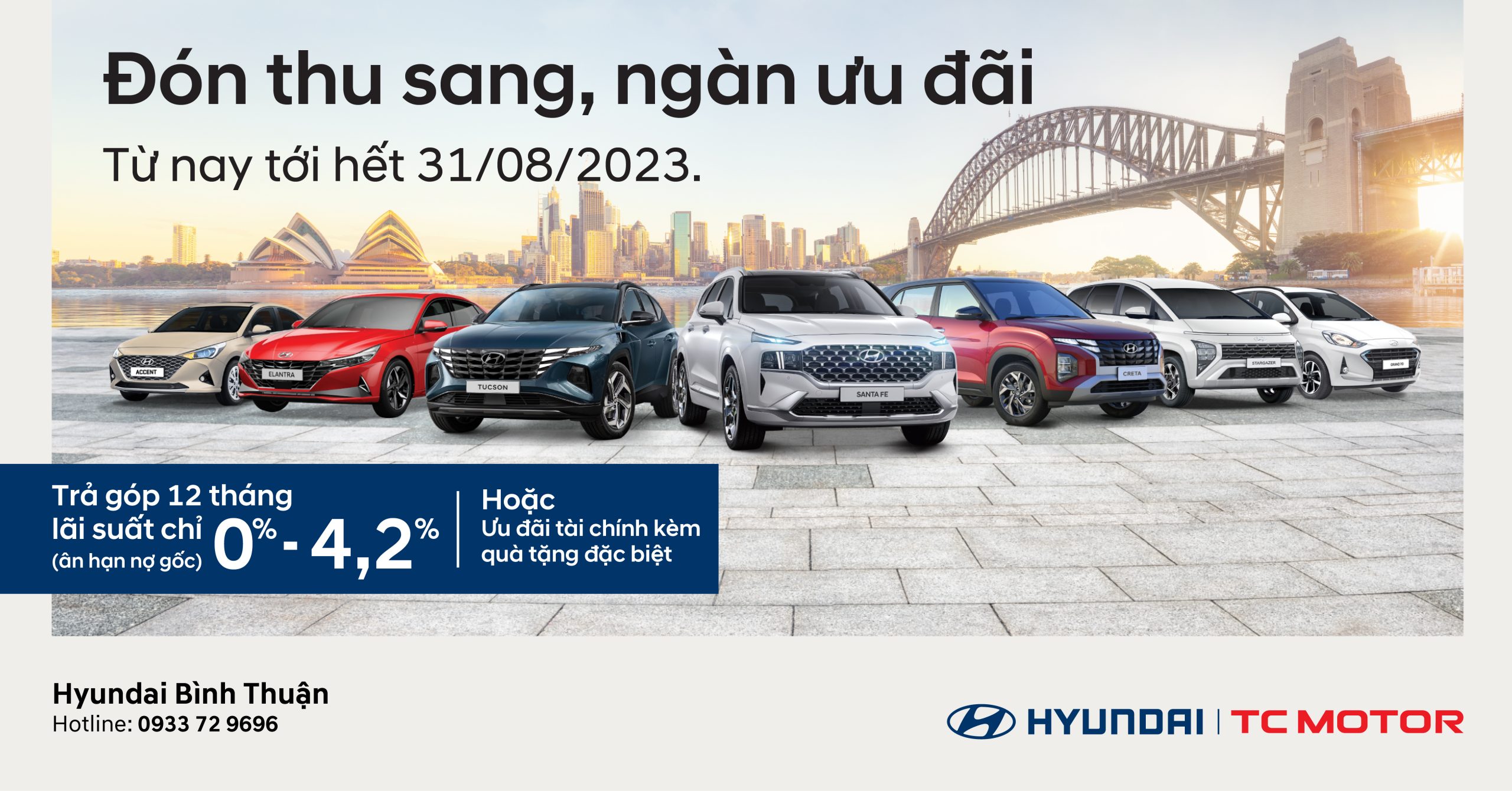 Đón thu sang - Ngàn ưu đãi Hyundai Bình Thuận