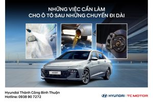 Kiểm tra bảo dưỡng xe sau chuyến đi dài