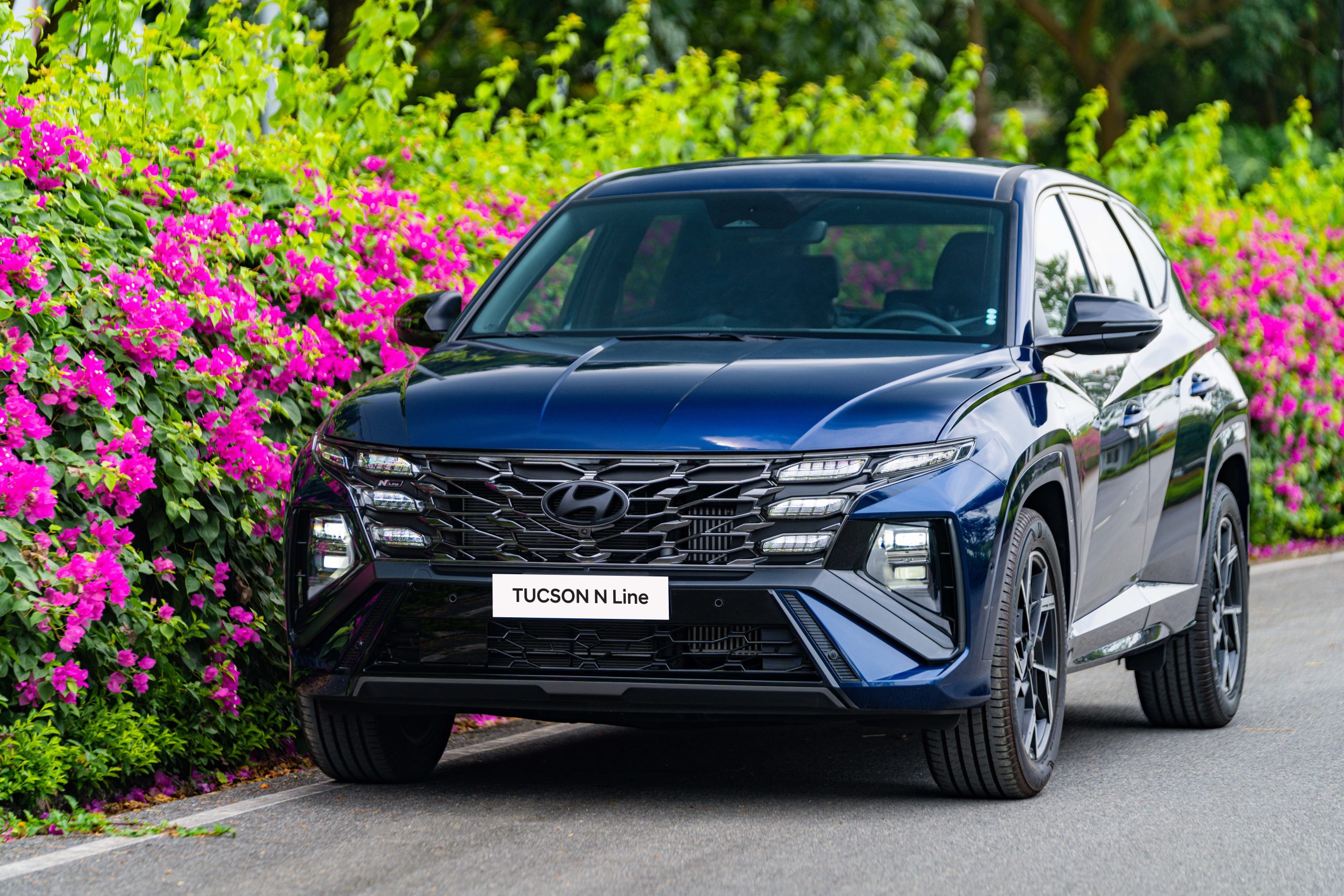 Mặt trước Hyundai Tucson N Line