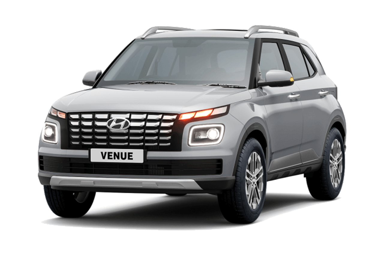 Hyundai Venue xám kim loại